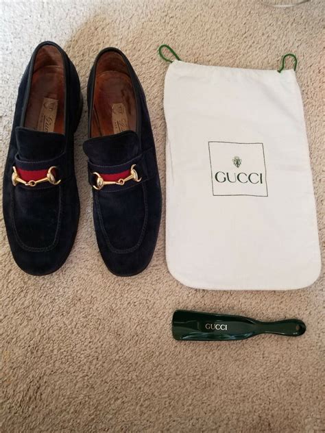 gucci blue suede shoes mens|men's gucci double g shoes.